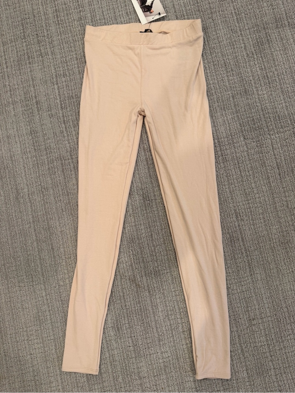naked wardrobe Beige Kids Stretch Leggings